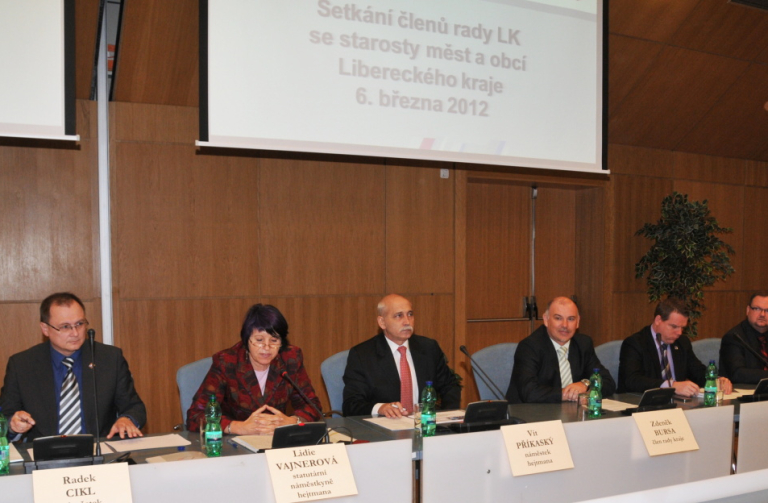 Rada Libereckého kraje se sešla se starosty měst a obcí 